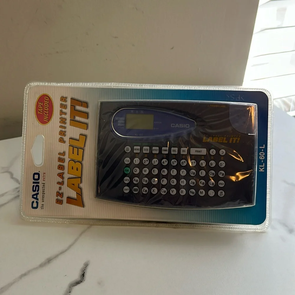 New-Casio EZ -Label Printer Label it!